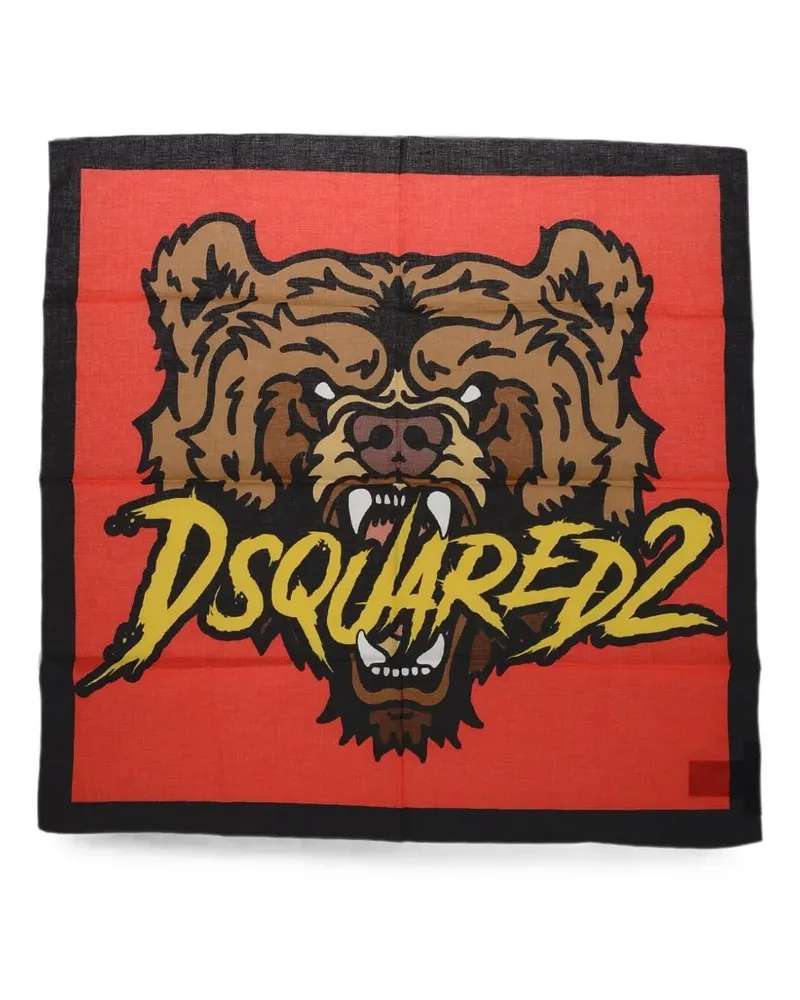 Dsquared2 Horror bandanna - Rot Rot