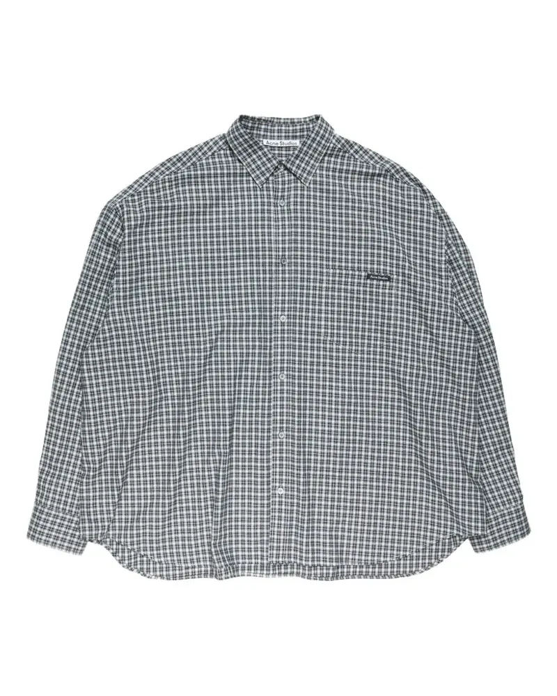 Acne Studios Kariertes Hemd - Grau Grau