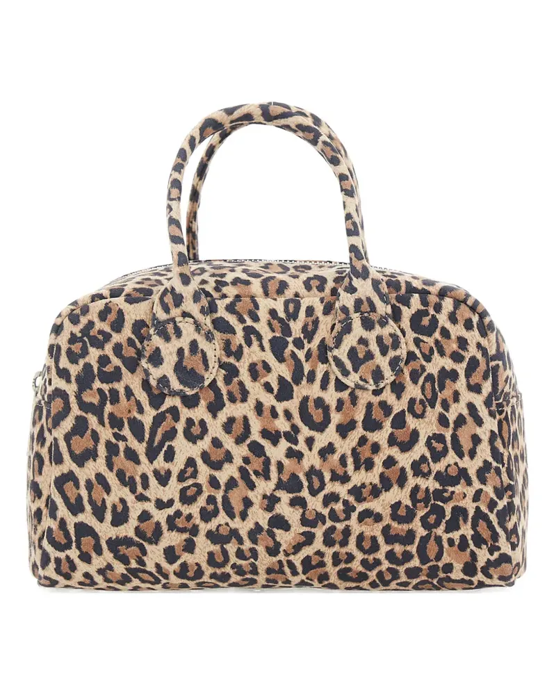 Marge Sherwood leopard-print tote bag - Braun Braun