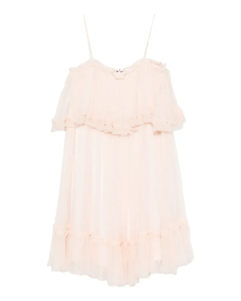 Chloé ruffled midi dress - Rosa Rosa