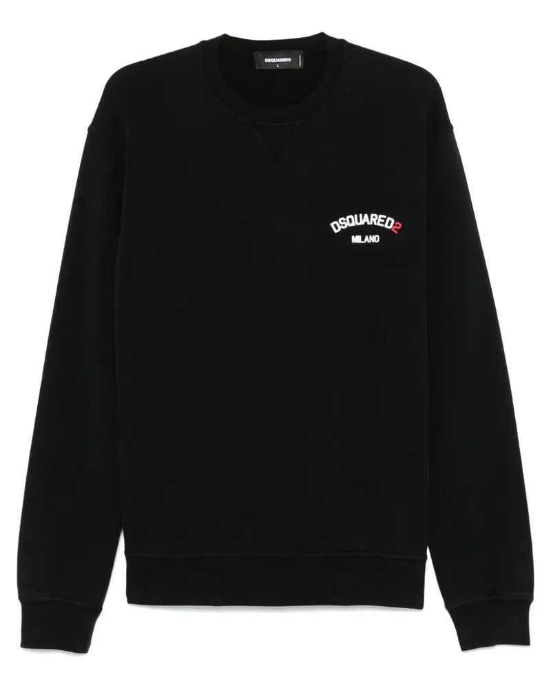 Dsquared2 Klassisches Sweatshirt - Schwarz Schwarz