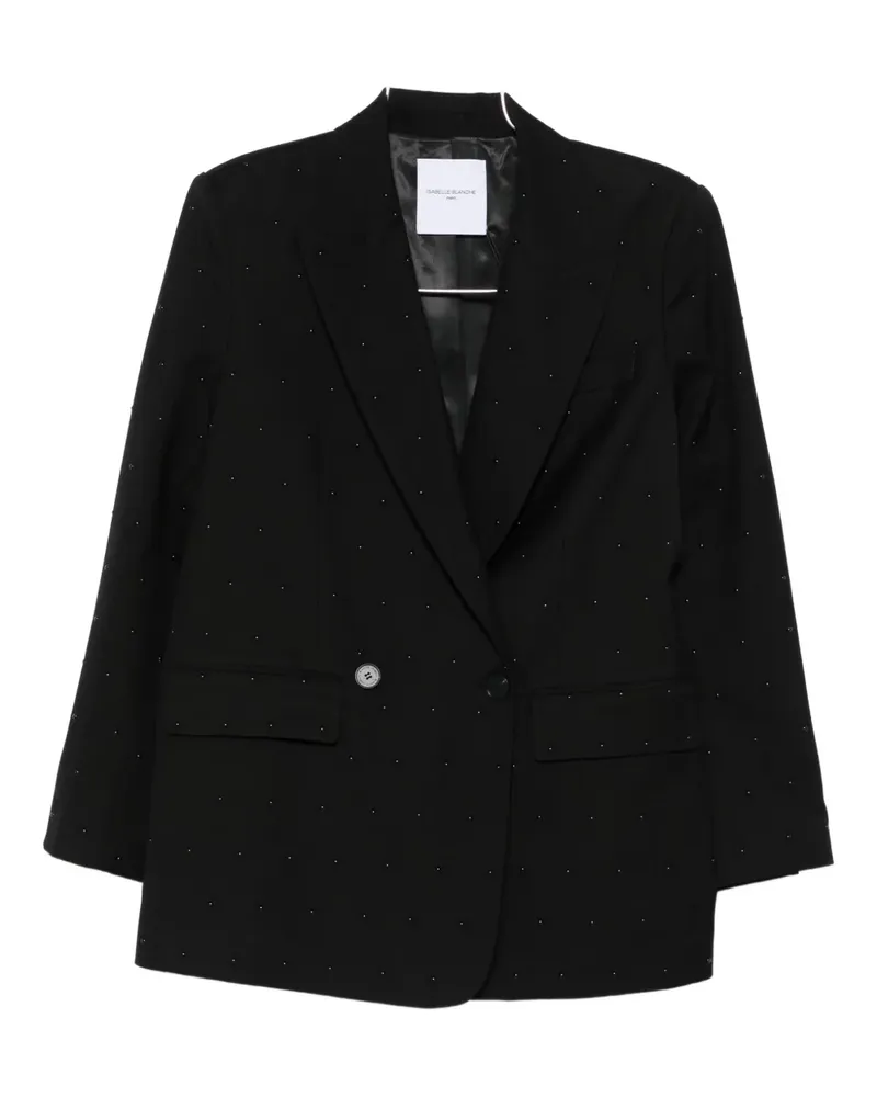 Isabelle Blanche embellished blazer - Schwarz Schwarz