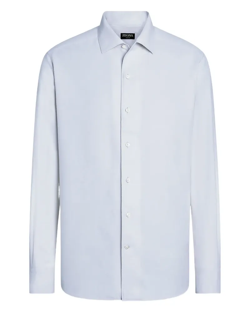 Ermenegildo Zegna Klassisches Hemd - Blau Blau