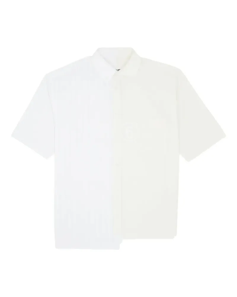 Maison Margiela Klassisches Hemd - Weiß Weiß