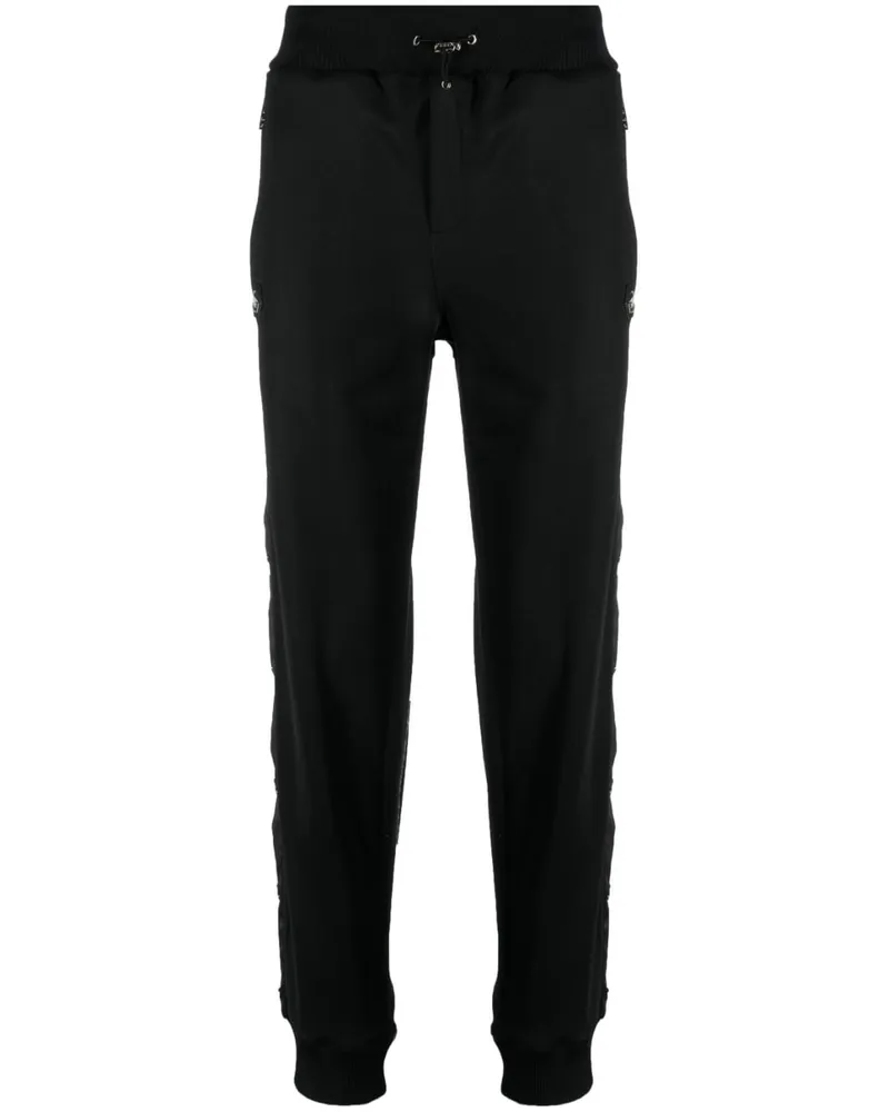 Philipp Plein Jogginghose mit Kordelzug - Schwarz Schwarz