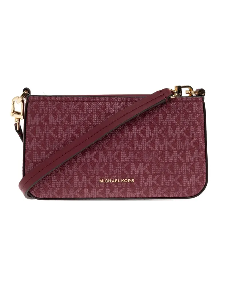 Michael Kors Kleine Bryant Schultertasche mit Monogramm - Rot Rot