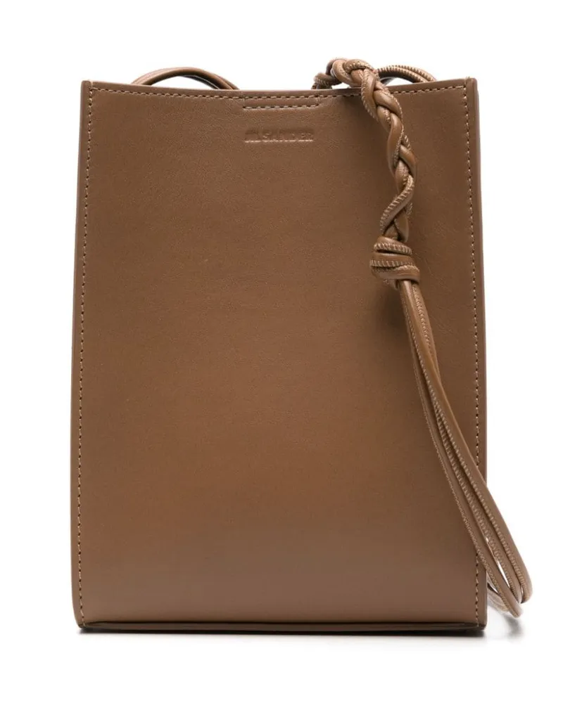 Jil Sander Kleine Tangle Schultertasche - Braun Braun