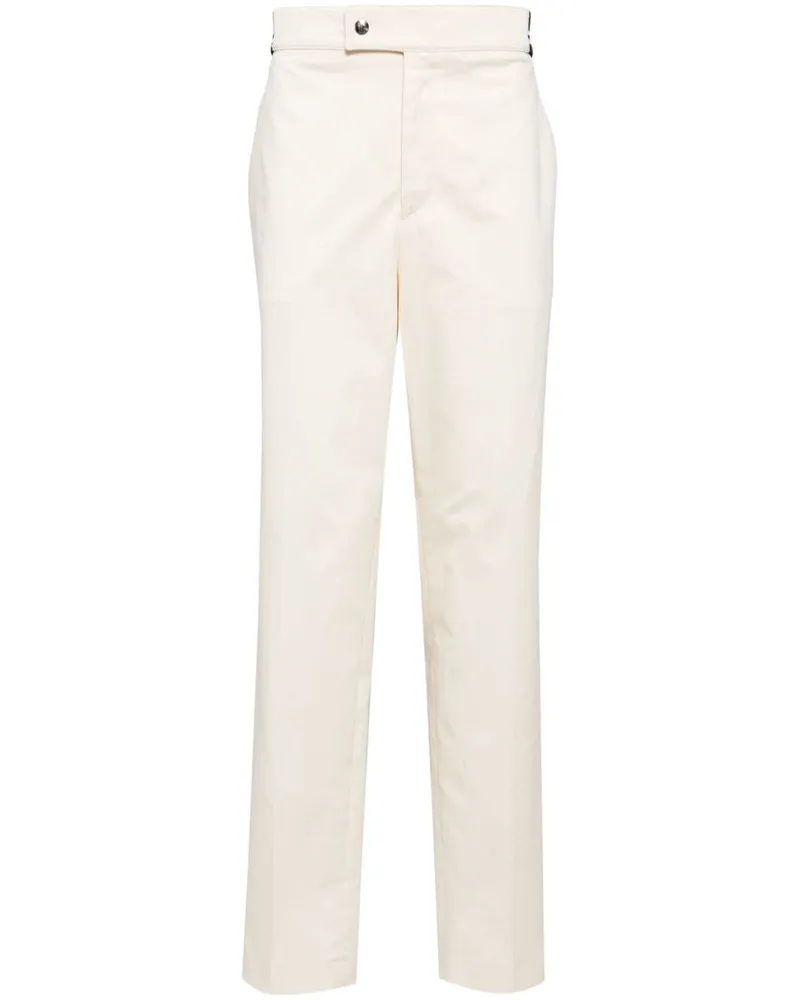 Moncler Tapered-Hose mit Streifen - Nude Nude