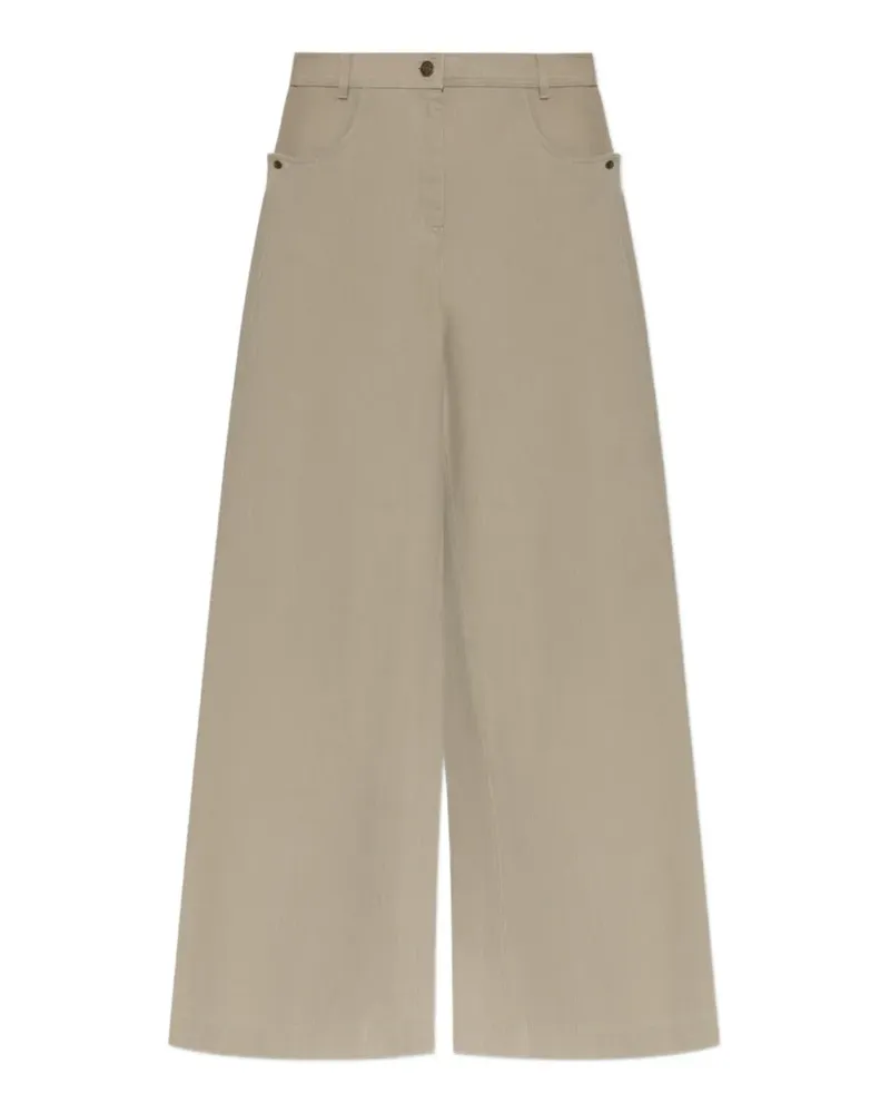 Max Mara Alamaro wide-leg jeans - Nude Nude
