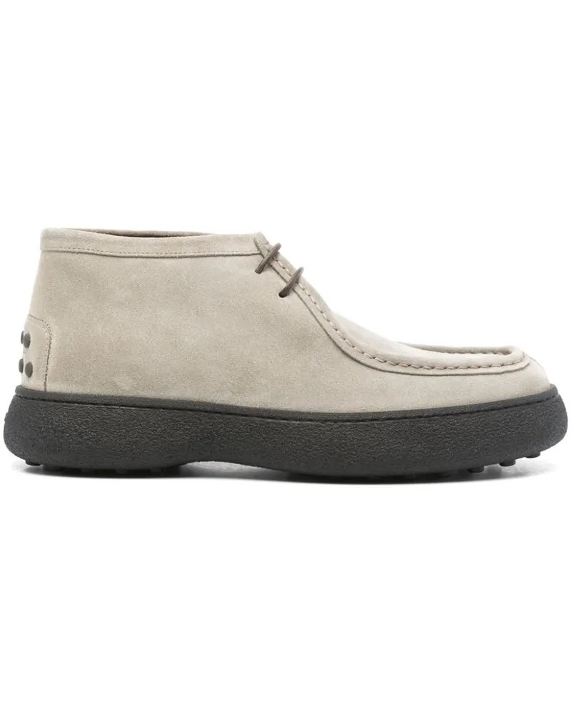 TOD'S W. G. Stiefel - Grau Grau