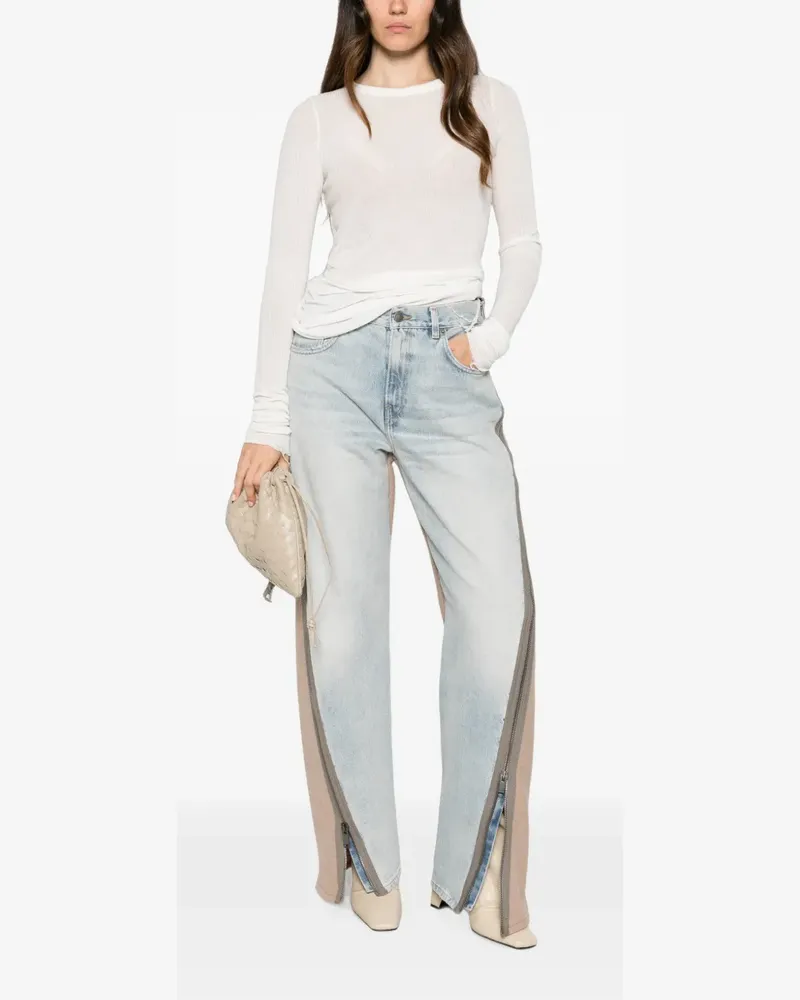 Haikure Jeans mit Einsätzen - Blau Blau