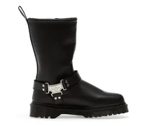 Aniston Stiefel mit Schnallendetail - Schwarz
