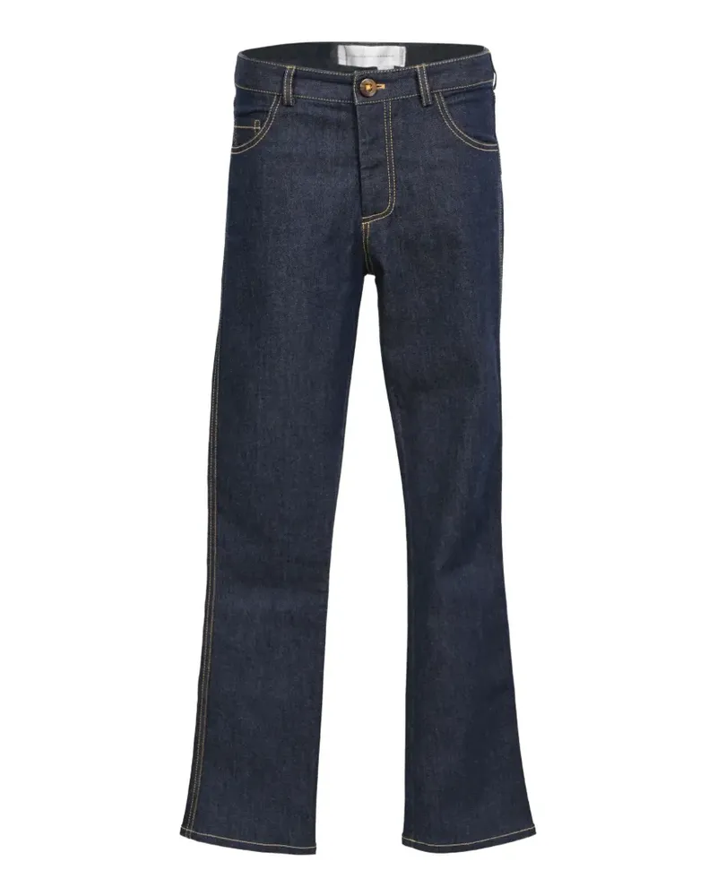 Victoria Beckham Julia high-waisted jeans - Blau Blau