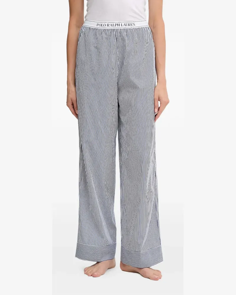 Ralph Lauren Gestreifte Pyjama-Hose - Blau Blau