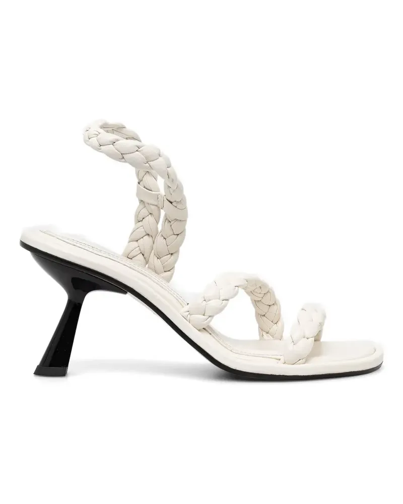 SOULIERS MARTINEZ Isa braided sandals - Weiß Weiß