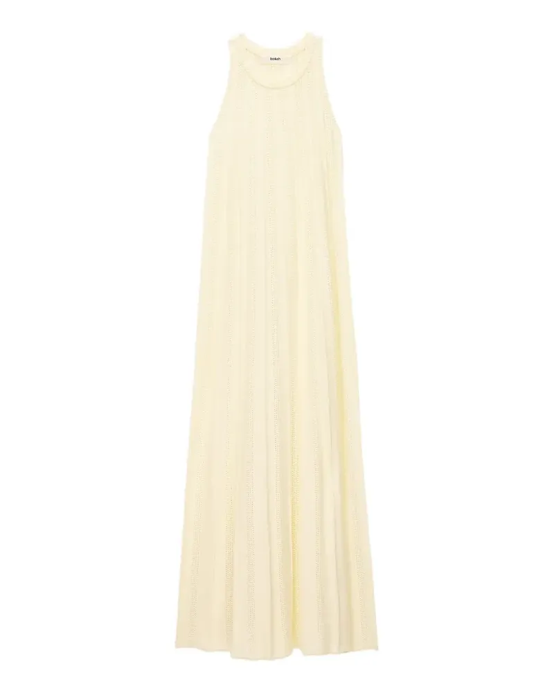 ba&sh Ärmelloses Sinte Strickkleid - Nude Nude