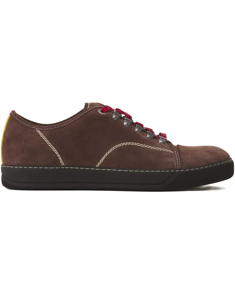 Lanvin Sneakers aus Wildleder - Braun Braun