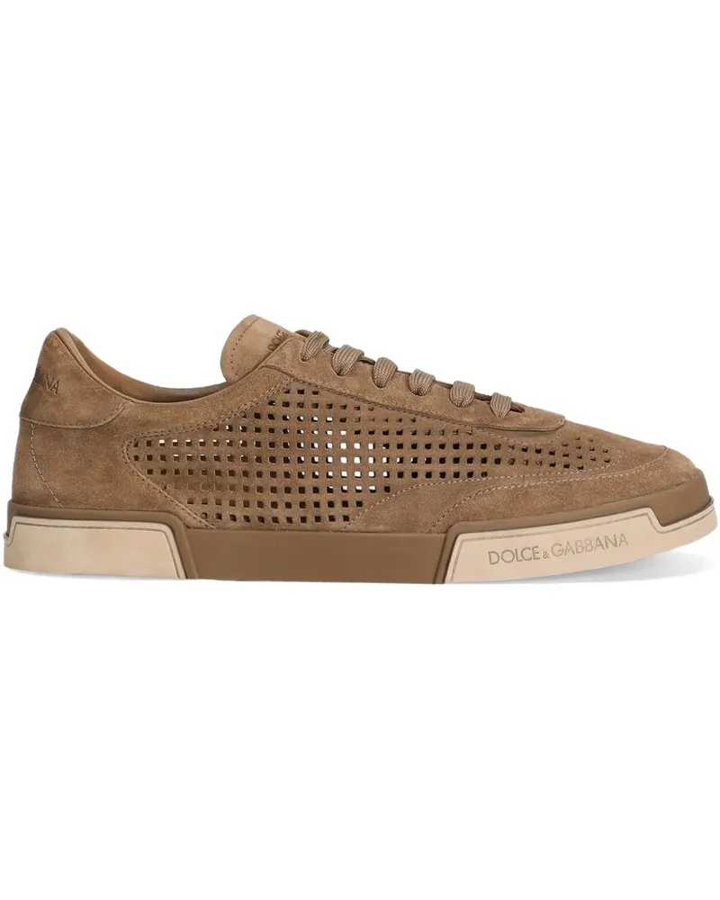 Dolce & Gabbana Sneakers aus Wildleder - Braun Braun