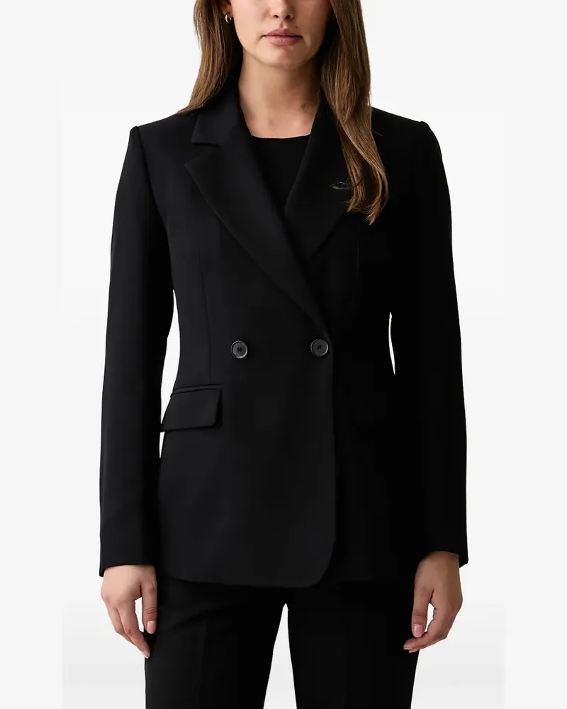 Kaos double-breasted peak-lapels blazer - Schwarz Schwarz