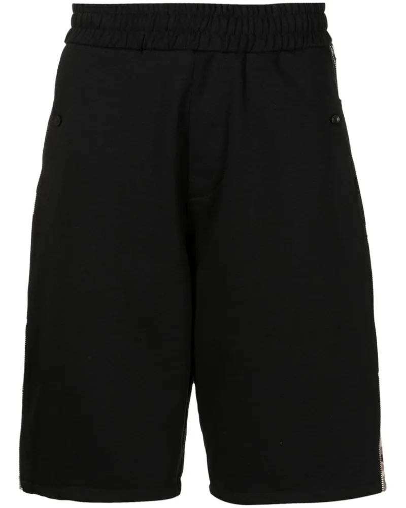 Amir Slama Shorts mit Reißverschluss - Schwarz Schwarz