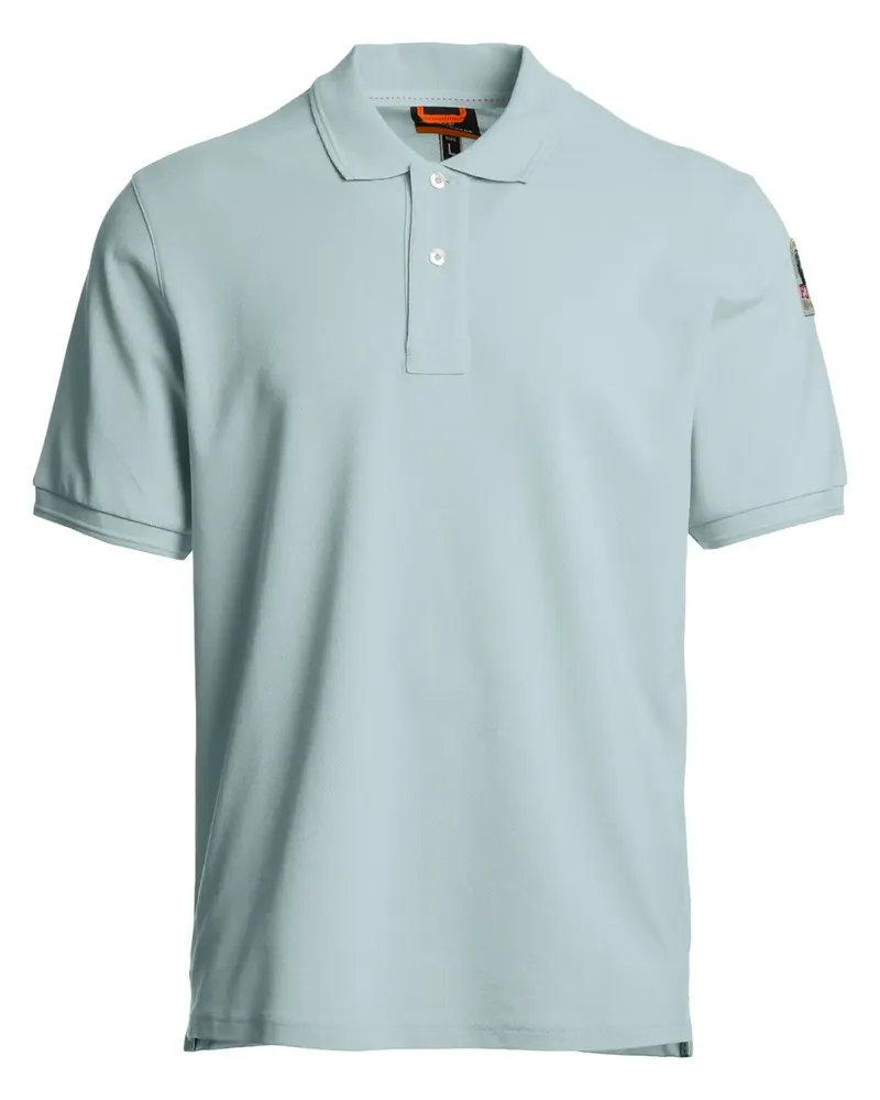 Parajumpers Poloshirt mit Logo-Patch - Blau Blau