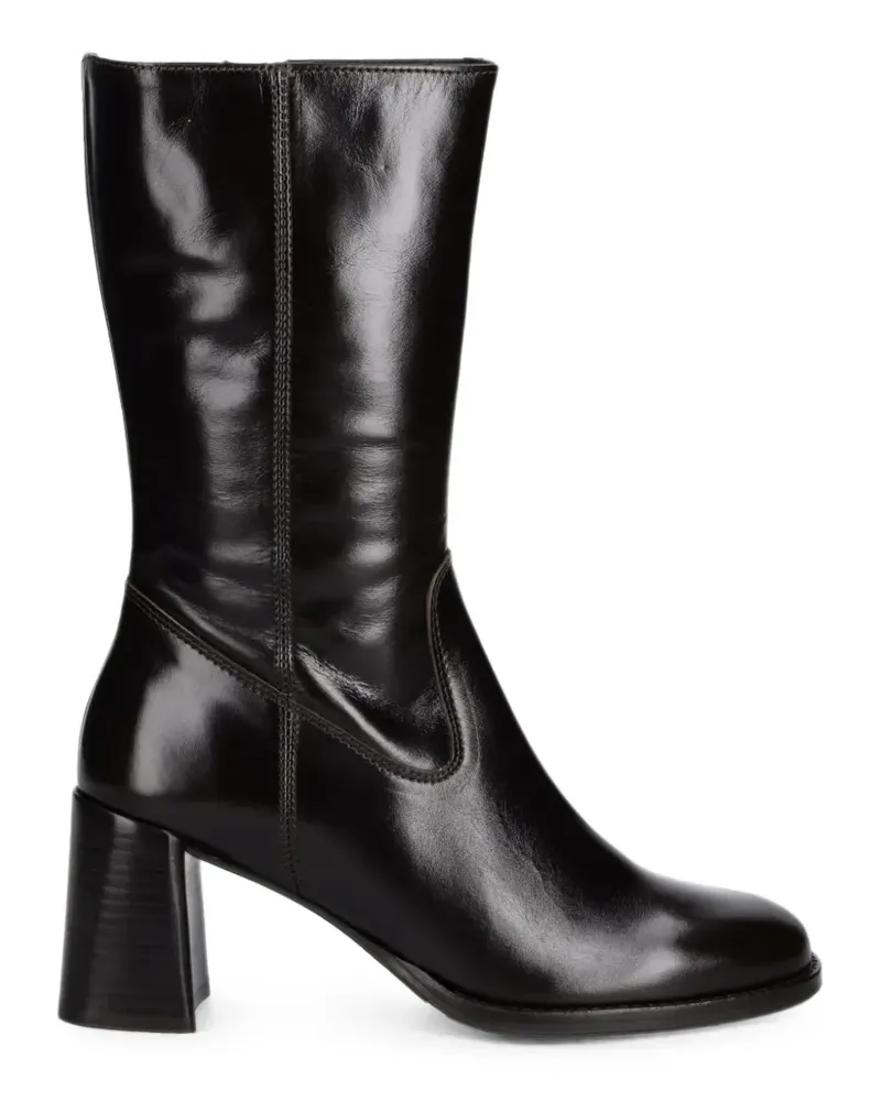 Billi Bi Stiefel mit Blockabsatz - Braun Braun
