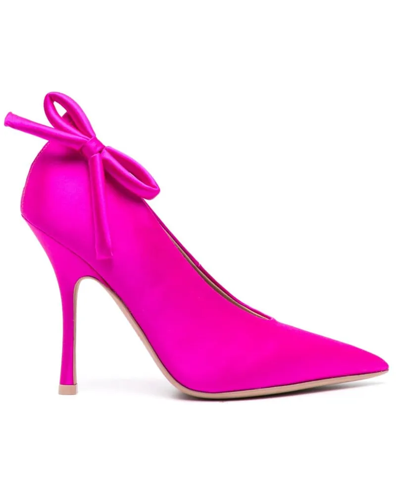 Valentino Garavani Pumps aus Satin - Rosa Rosa
