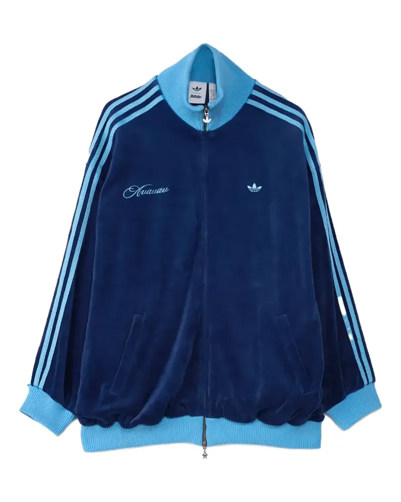 adidas x Avavav Pullover mit Streifen - Blau Blau