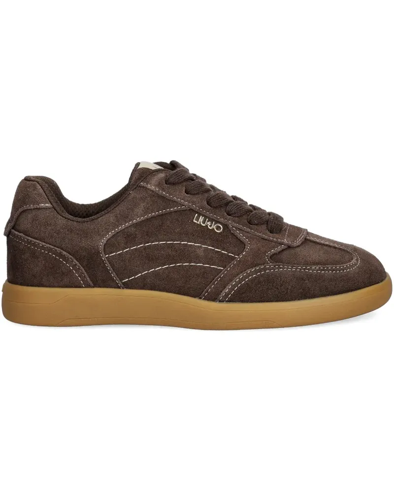 Liu Jo stitched-detail sneakers - Braun Braun
