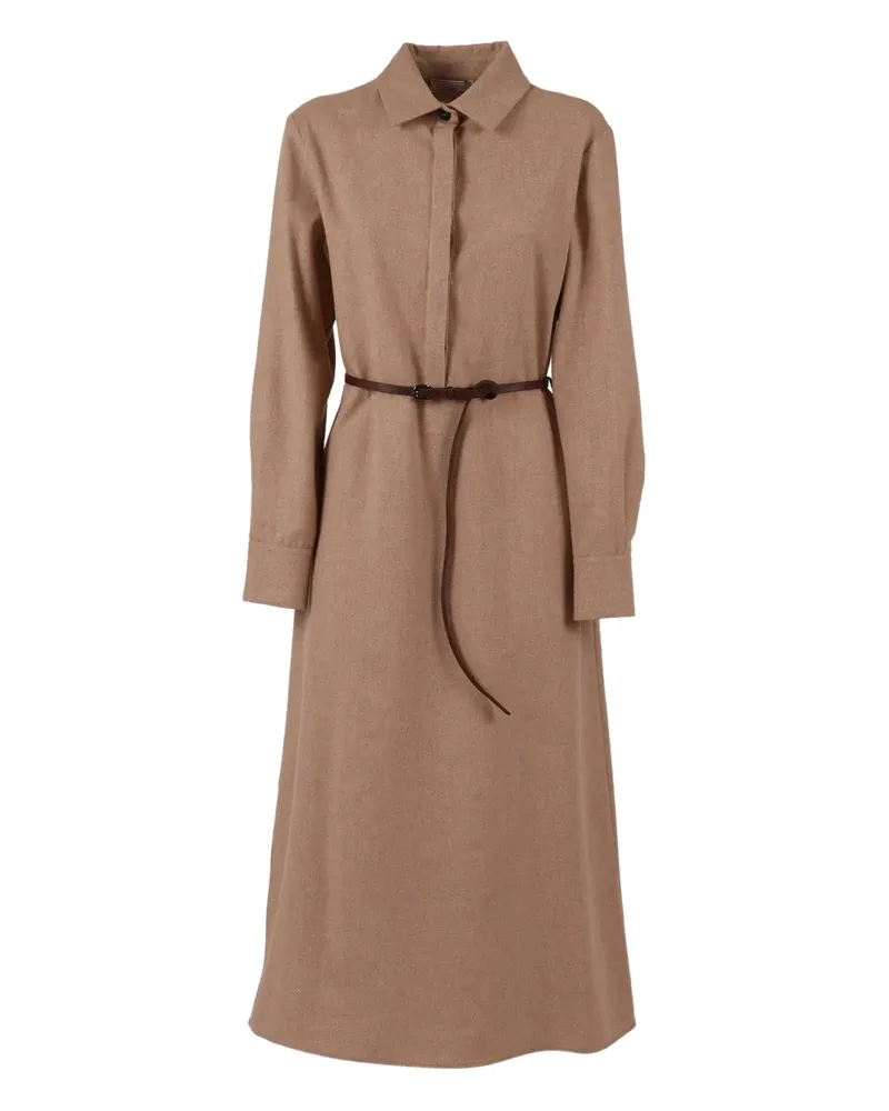 Antonelli Firenze Kleid mit Gürtel - Nude Nude