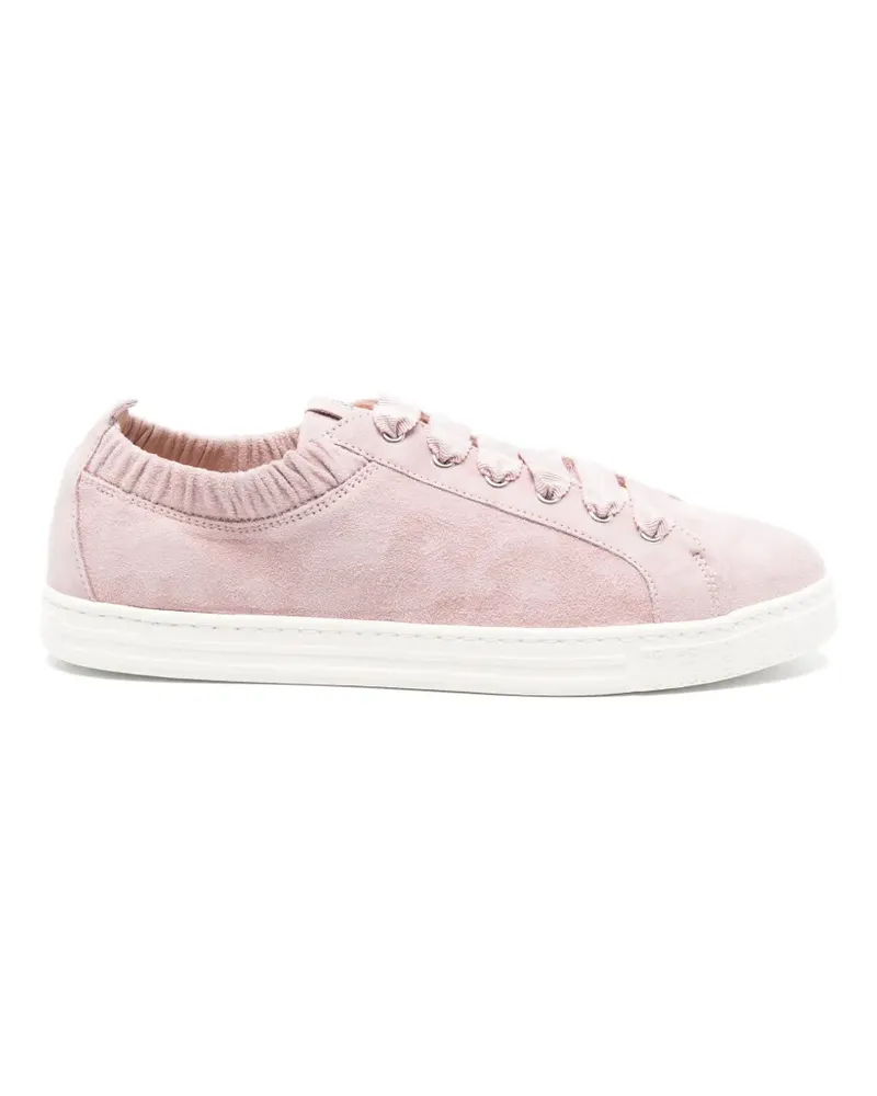Attilio Giusti Leombruni Suzie Sneakers mit Rüschenkragen - Rosa Rosa