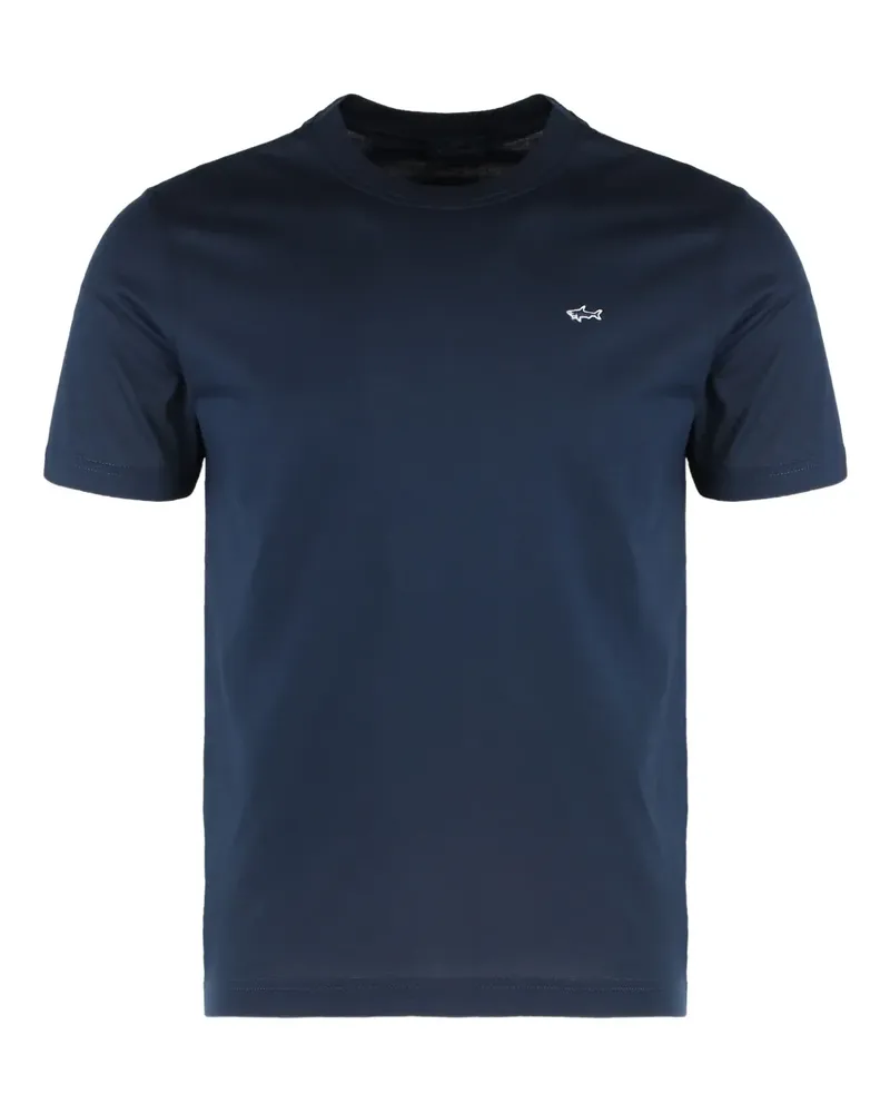 Paul & Shark T-Shirt mit Rundhalsausschnitt - Blau Blau