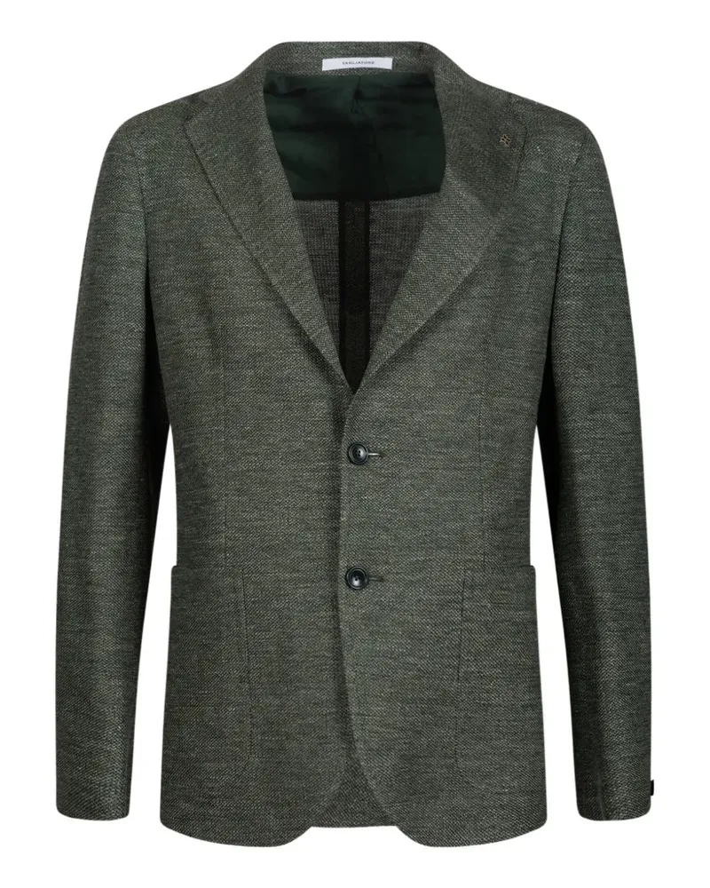 Tagliatore Jacke mit fallendem Revers - Grün Grün