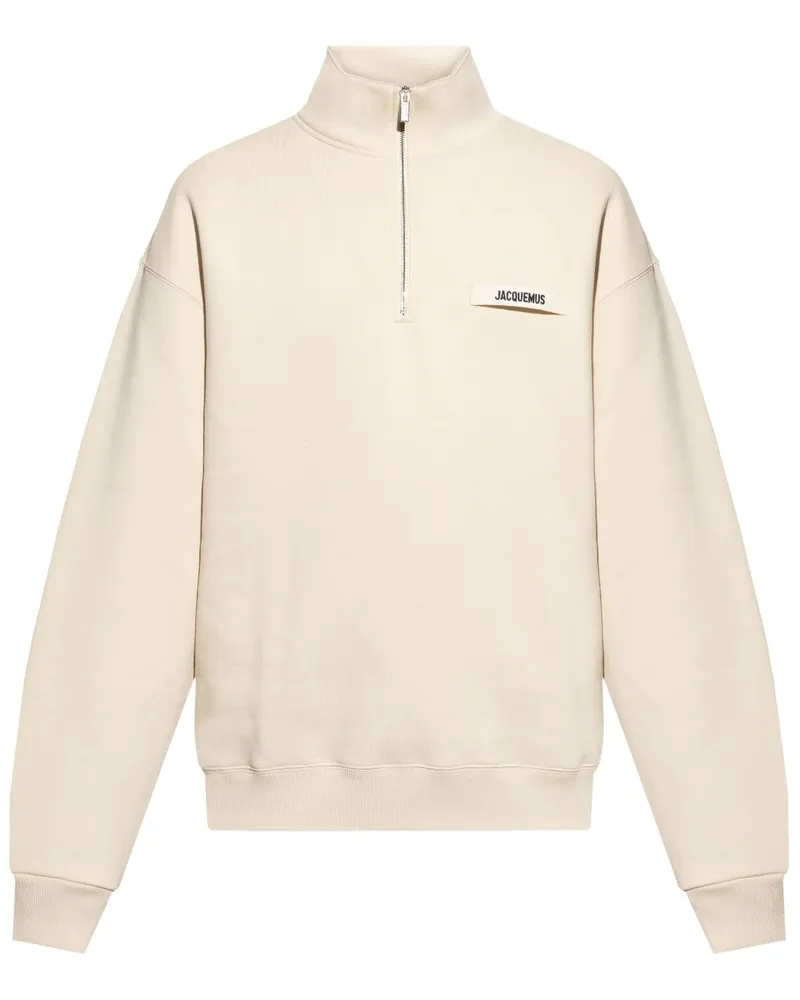 Jacquemus Gros Grain Sweatshirt - Nude Nude