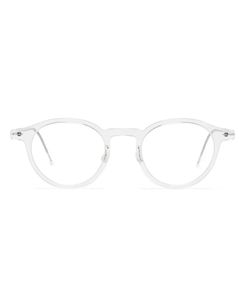 Lindberg Brille mit rundem Gestell - Weiß Weiß