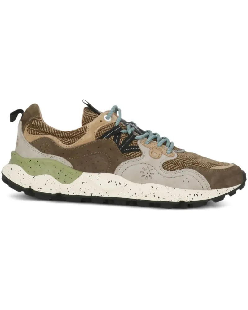 Flower MOUNTAIN Sneakers mit Einsätzen - Braun Braun