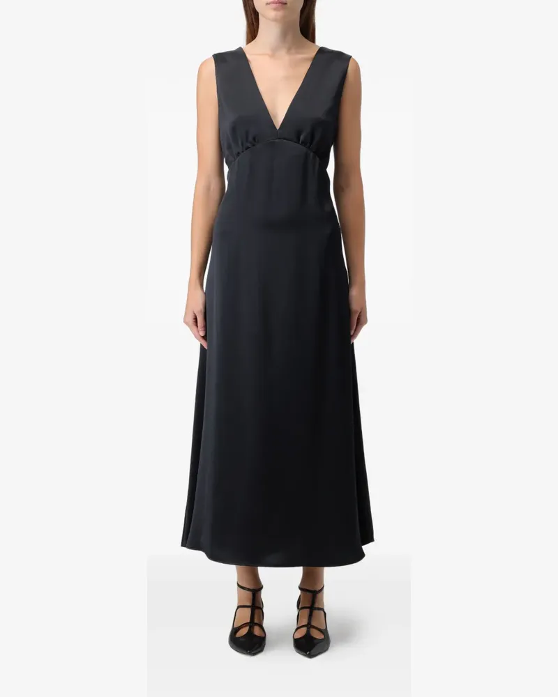 Max Mara V-neck dress - Schwarz Schwarz