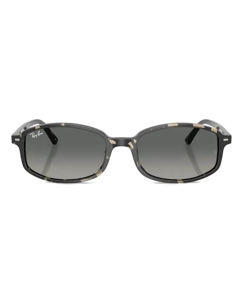 Ray Ban Havana Sonnenbrille mit eckigem Gestell - Grau Grau