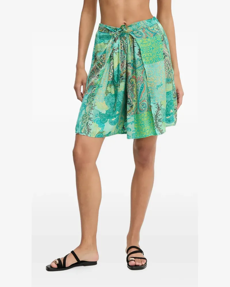 Liu Jo Shorts im Patchwork-Look - Grün Grün
