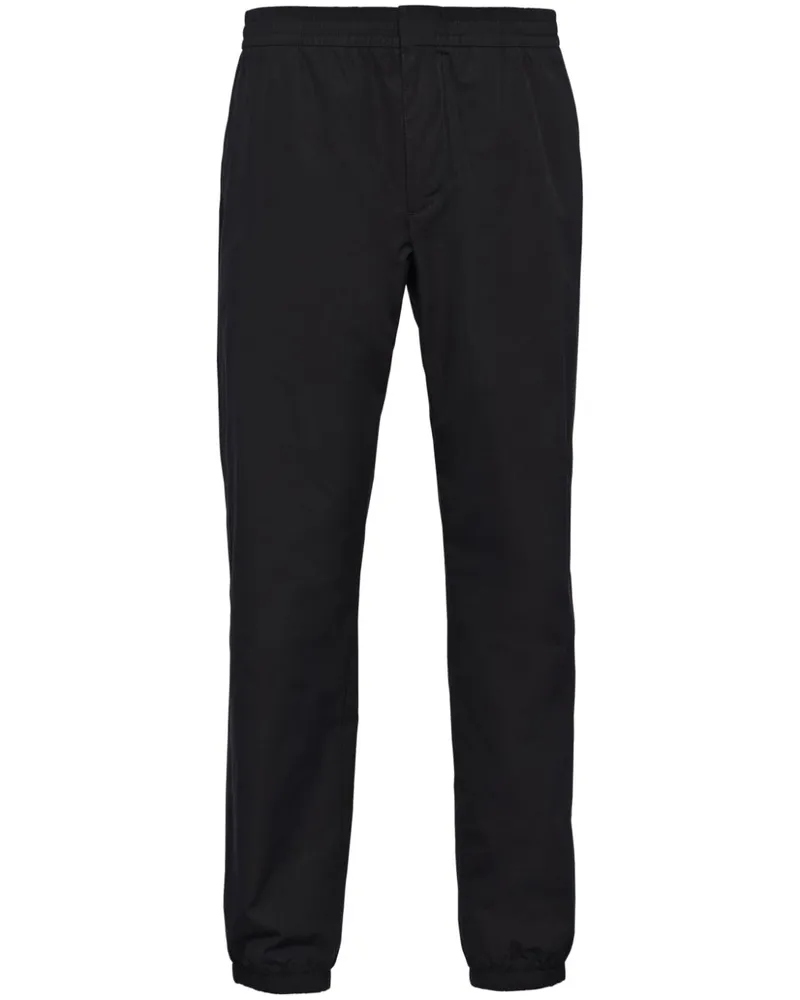 Prada Jogginghose mit Stretchbund Schwarz