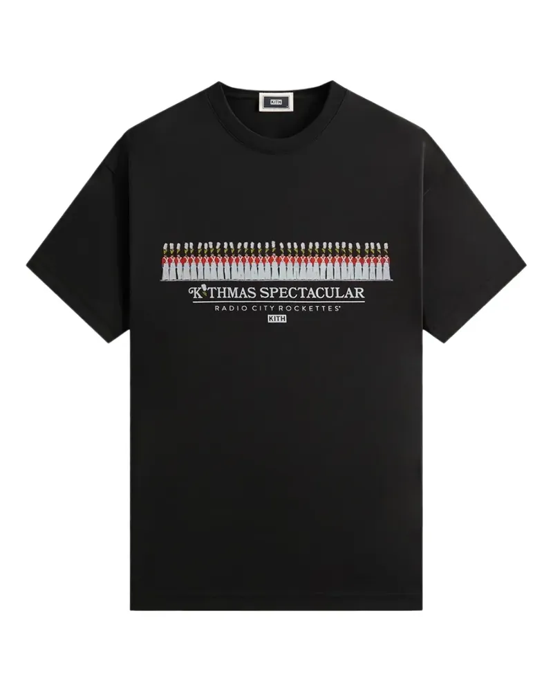 KITH T-Shirt mit rundem Ausschnitt - Schwarz Schwarz