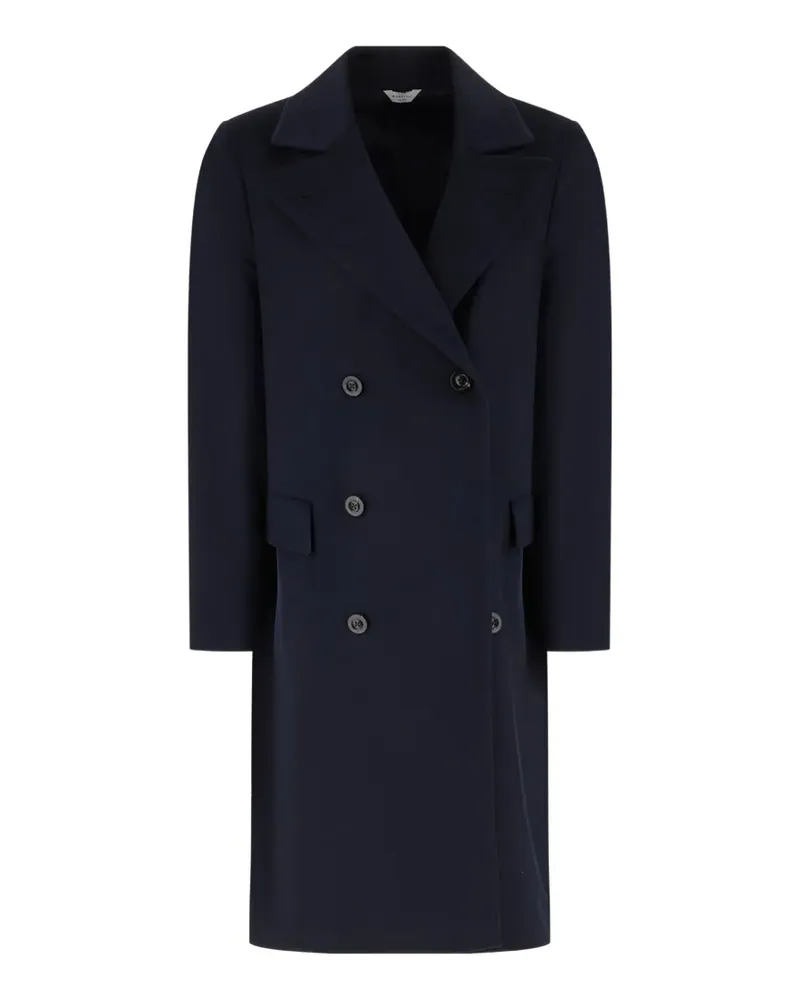 Boglioli double-breasted wool coat - Blau Blau