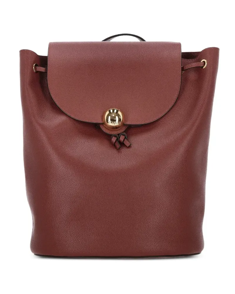 Furla leather backpack - Rot Rot