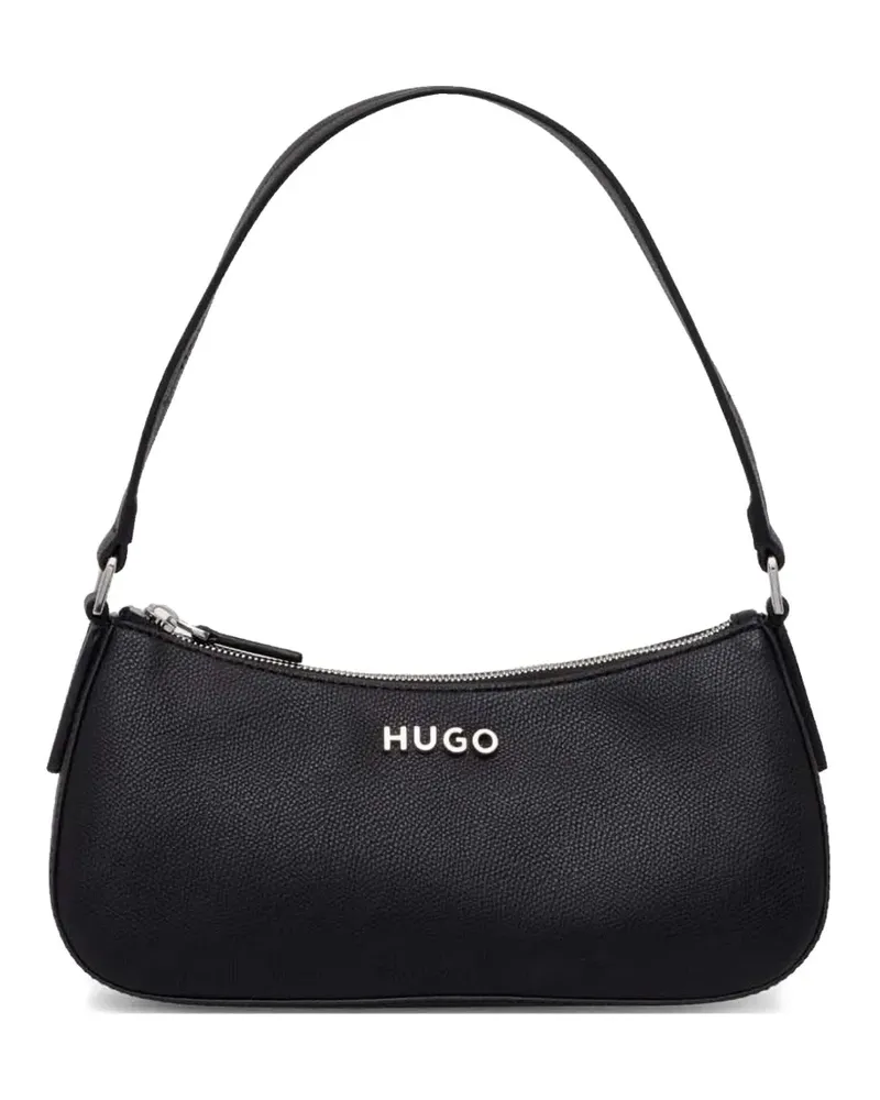 HUGO BOSS Schultertasche mit Logo - Schwarz Schwarz
