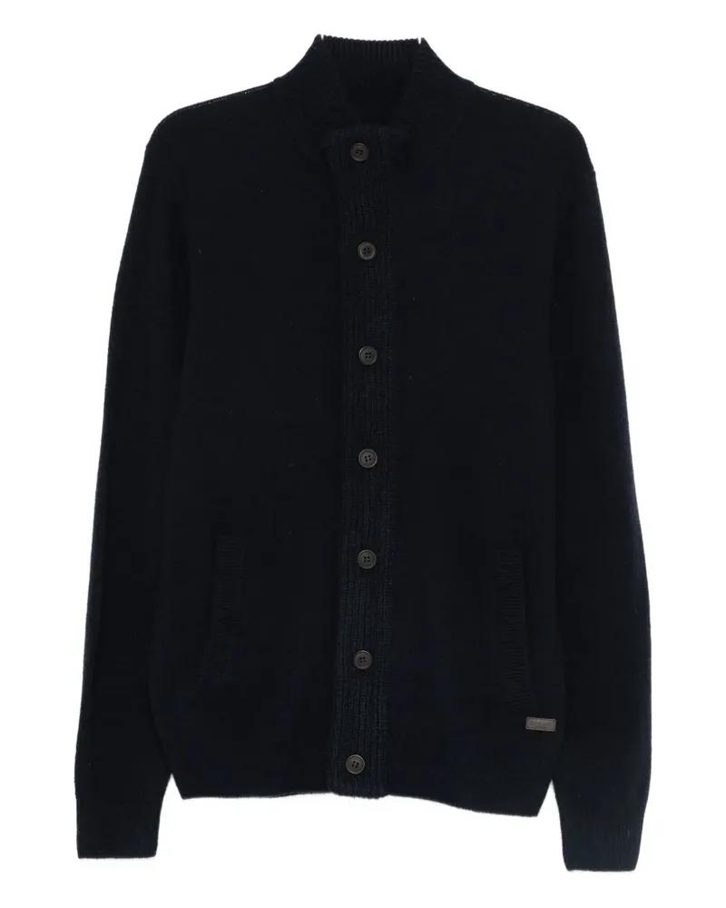 Barbour Klassischer Cardigan - Blau Blau