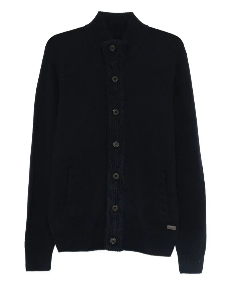 Barbour Klassischer Cardigan - Blau Blau
