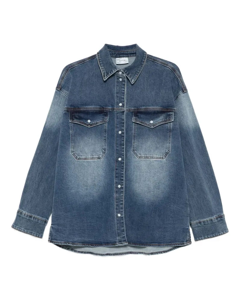 Gestuz GZviva Jeanshemd - Blau Blau