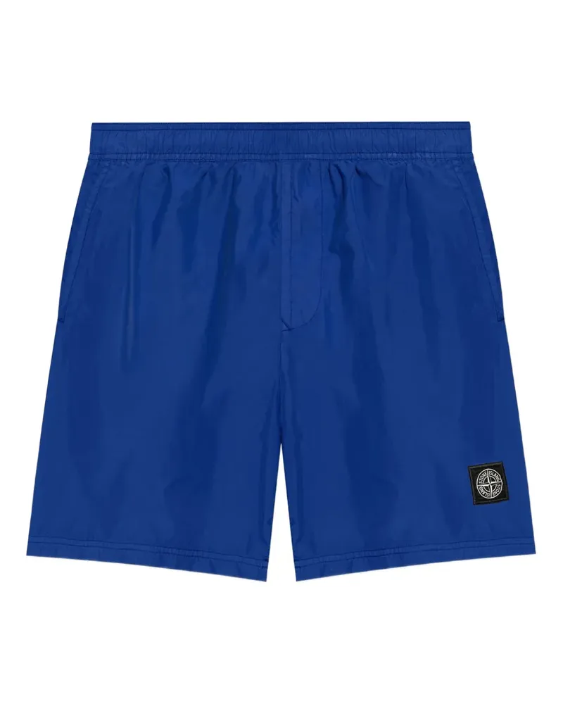 Stone Island Badeshorts mit Mesh-Einsatz - Blau Blau