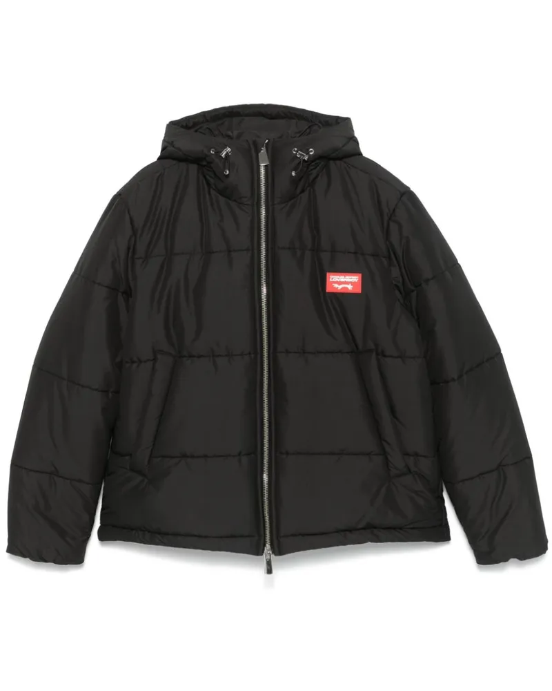 Charles Jeffrey Loverboy Gesteppte Bunny Jacke - Schwarz Schwarz