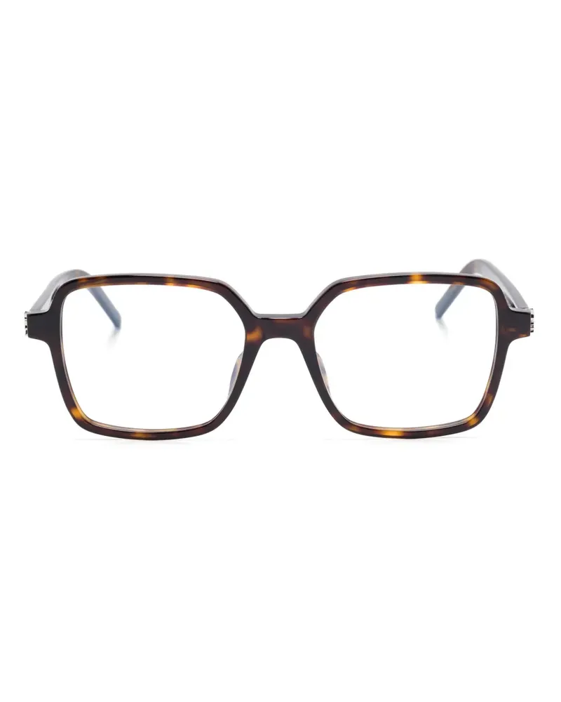 Saint Laurent Brille in Schildpattoptik - Schwarz Schwarz